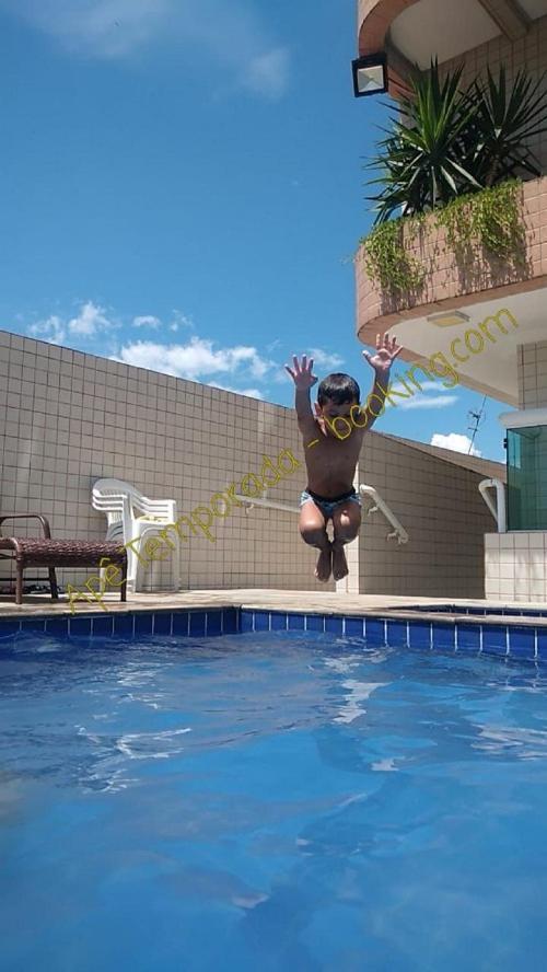 Ape Temporada Praia Grande Sp Completo Com Piscina, Churrasqueira, Estacionamento Exterior photo